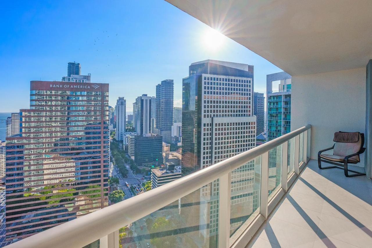 Splendid Unit Outstanding View-W Hotel Brickell Miami Buitenkant foto
