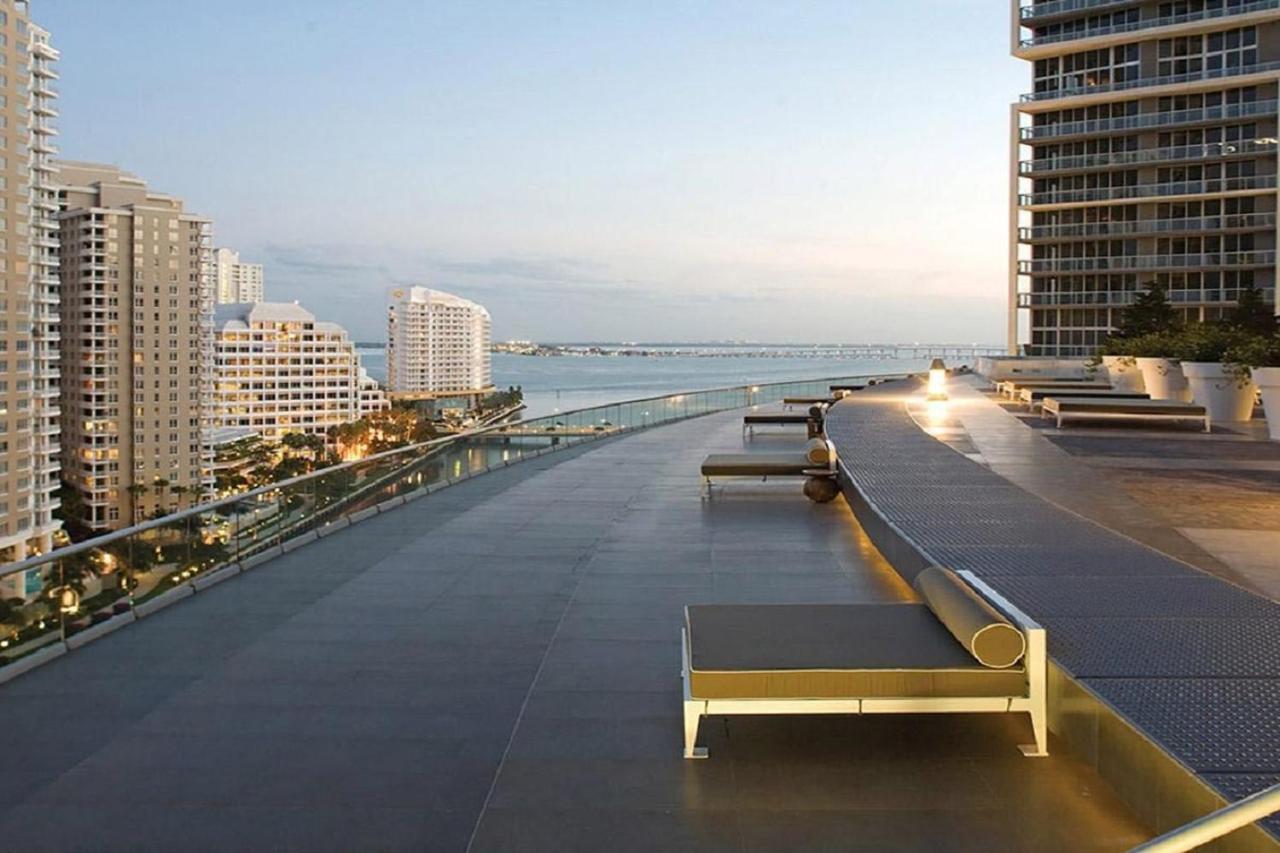 Splendid Unit Outstanding View-W Hotel Brickell Miami Buitenkant foto